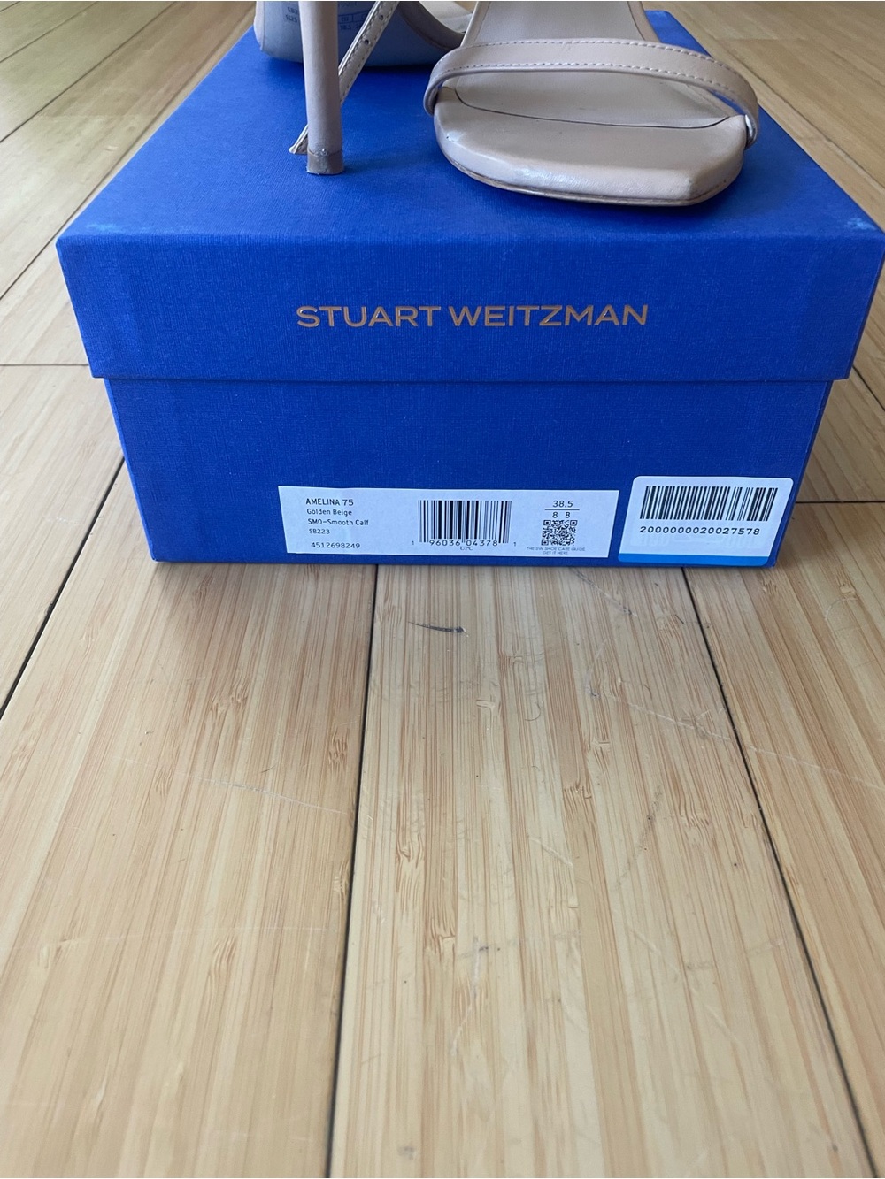 Stuart Weitzman Amelina 75 sandal - Picture 3 of 5